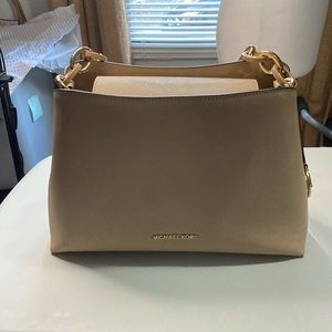 Michael Kors Sofia Portia East West Leather Satchel/Crossbody LIKE NEW